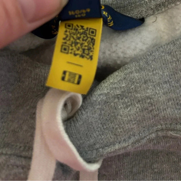 ✅Girls Polo Ralph Lauren Sweatpants Size 14/16 Large - Picture 7 of 8